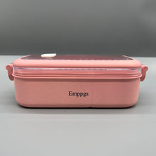 Load image into Gallery viewer, Emppgs Bento boxes,Bento Box Lunch Box Kids, Lunch Box, Lunch Containers for Kids Toddler,Bento Boxes with 2 Compartments &amp; Fork, Leak-Proof
