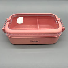 Load image into Gallery viewer, Emppgs Bento boxes,Bento Box Lunch Box Kids, Lunch Box, Lunch Containers for Kids Toddler,Bento Boxes with 2 Compartments &amp; Fork, Leak-Proof
