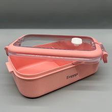 Load image into Gallery viewer, Emppgs Bento boxes,Bento Box Lunch Box Kids, Lunch Box, Lunch Containers for Kids Toddler,Bento Boxes with 2 Compartments &amp; Fork, Leak-Proof
