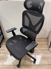 Load image into Gallery viewer, SIMONSGREEFF FABRICS Office furniture,Ergonomic Mesh Office Chair, High Back Desk Chair with 3D Arms, Tilt Function, Lumbar Support and PU Wheels, Swivel Computer Task Chair with Armrests, Adjustable Height/Tilt, 360-Degree Swivel
